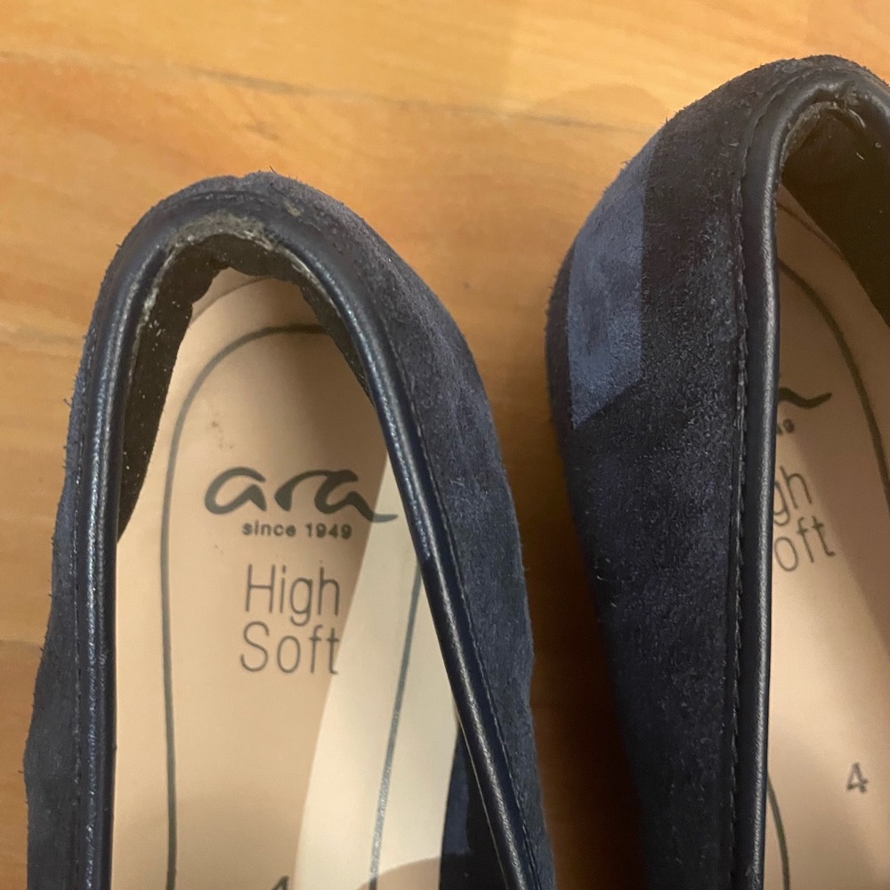 Ara Blue Loafers - Picture 3 of 6